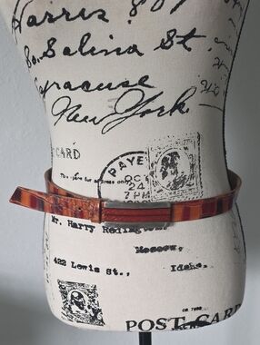 Streets Ahead, Made in USA Leather Belt.